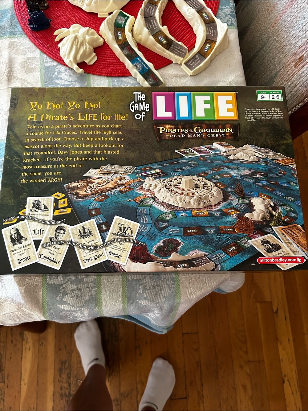 Disney The Game of Life Pirates of the Caribbean Board Game - Picture 7 of 7